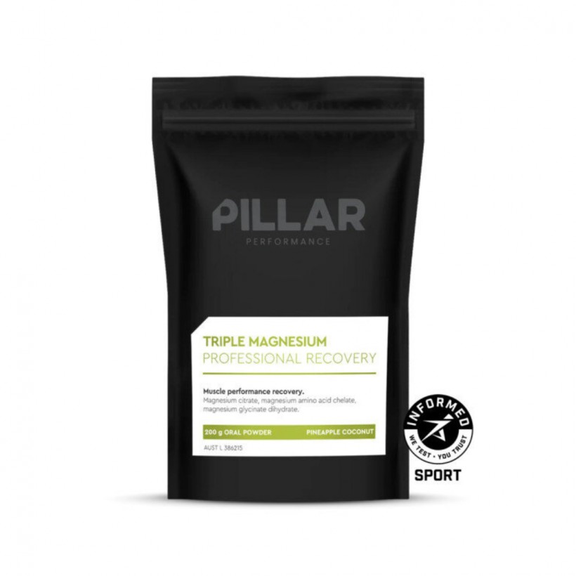 Pillar Performance Triple Magnesium Professional Ananas- und Kokosnuss-Wiederherstellung 200 g