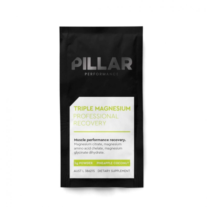 Pillar Performance Triple Magnesium Professional Pineapple Coconut Single Dose Recovery