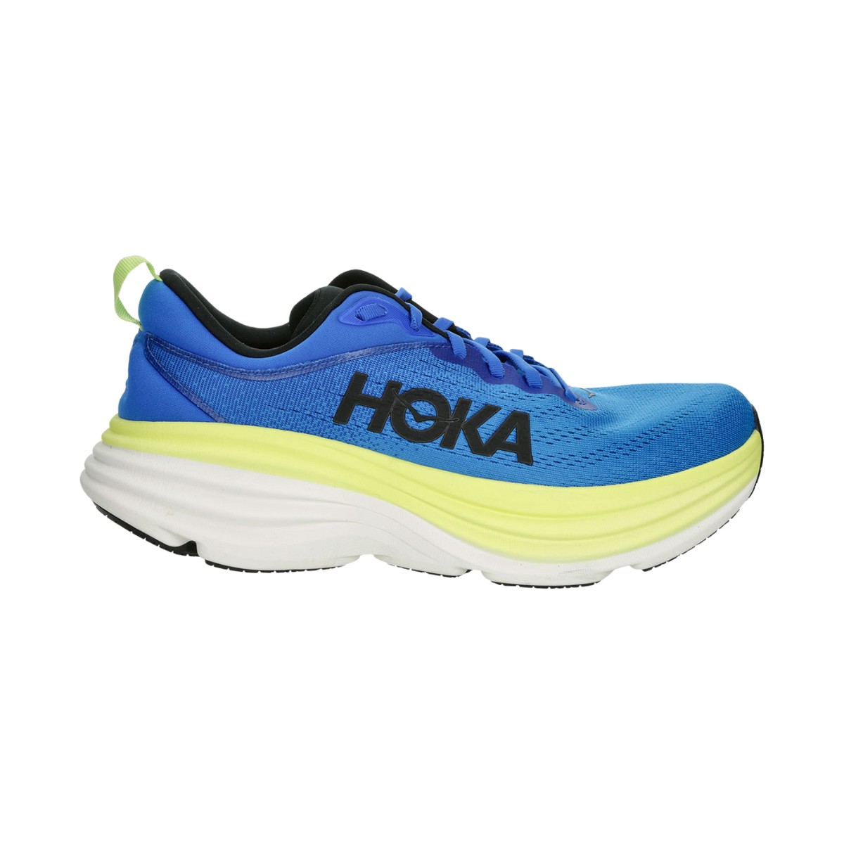 Zapatillas Hoka Bondi 8 Azul Amarillo AW24