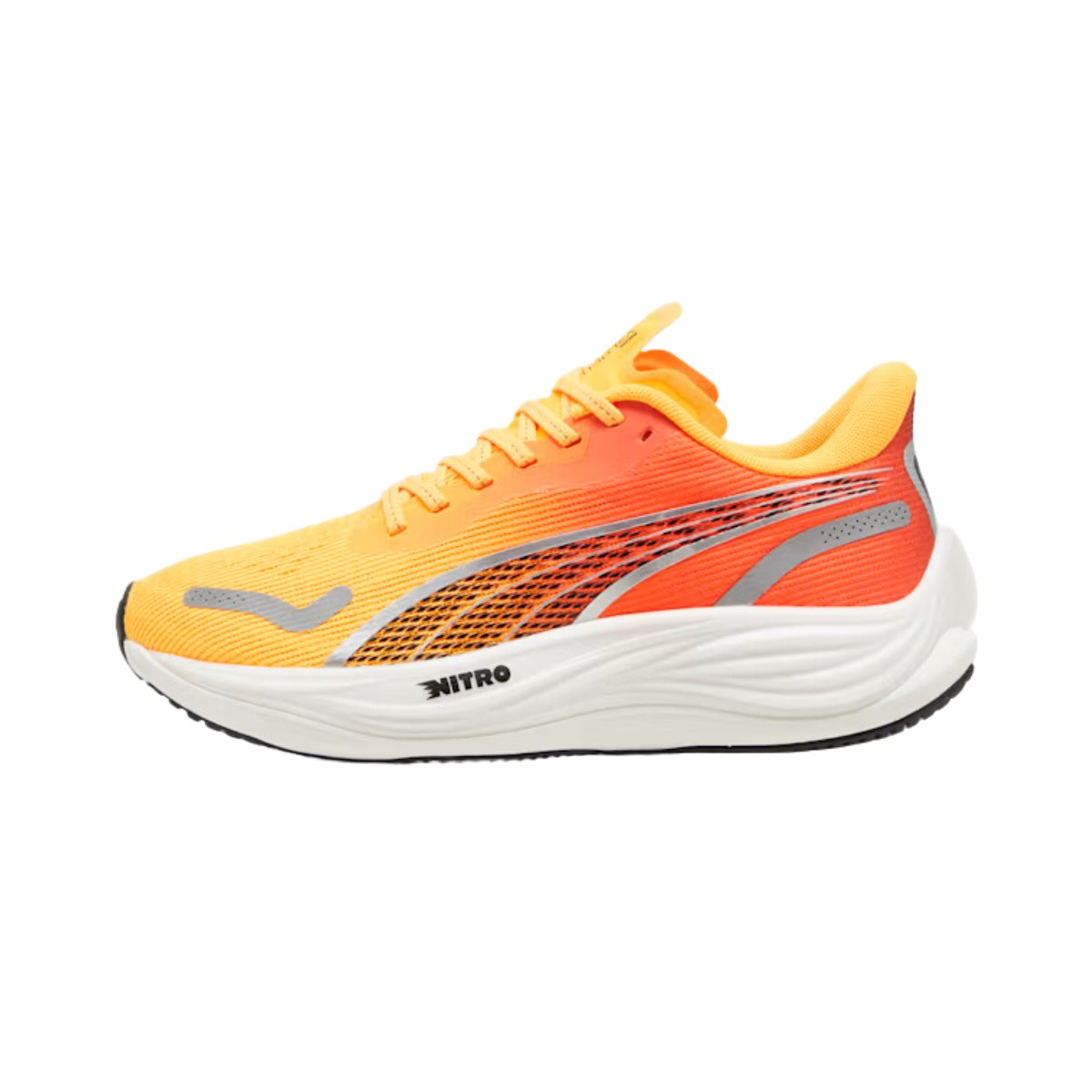 Puma Velocity Nitro 3 Fade Orange AW24 Damenschuhe, Größe 38 - EUR