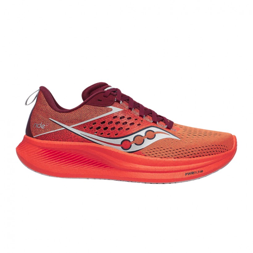 Shoes Saucony Ride 17 Red AW24