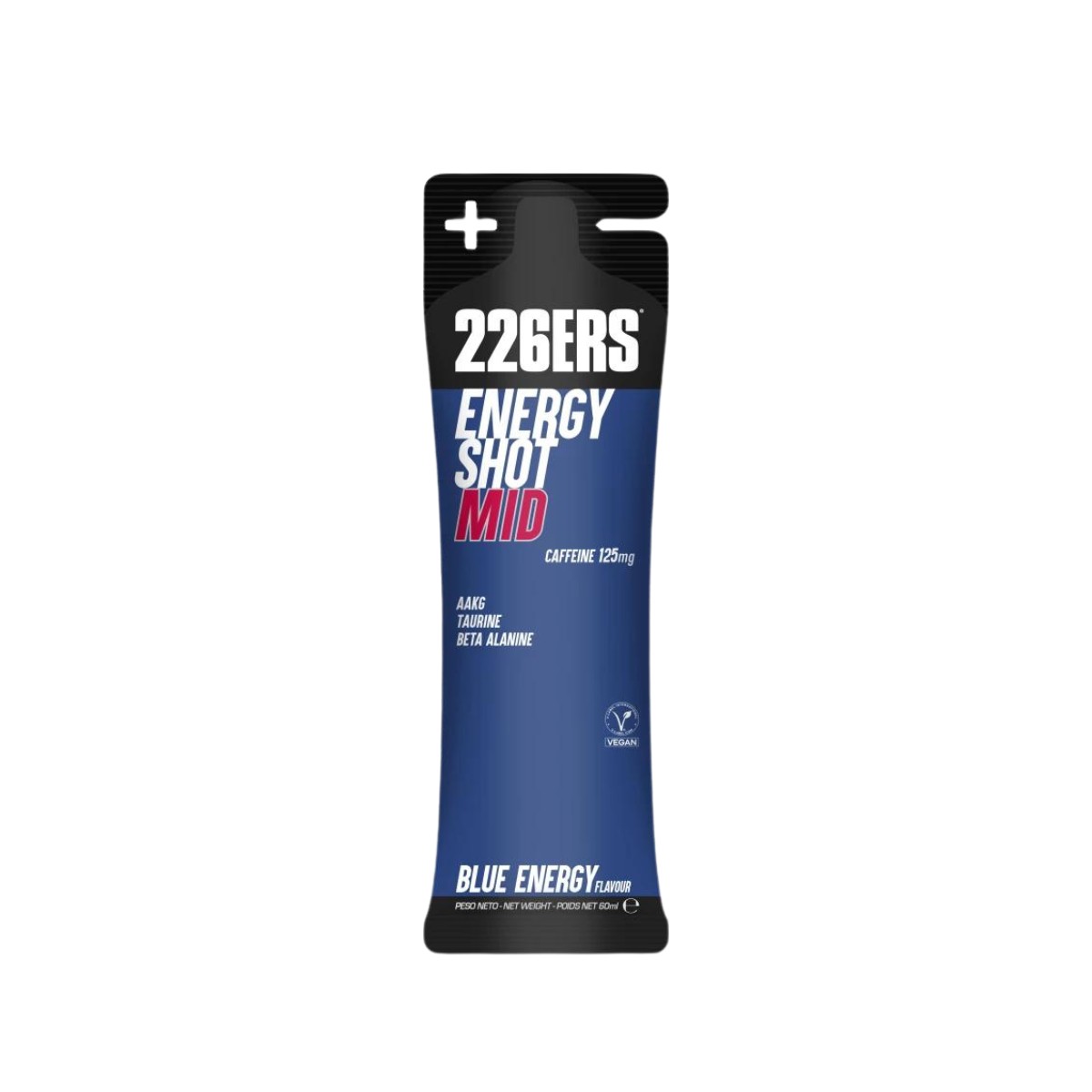 Energy Shot 226ERS 60 ml Blue Energy Mid 125 mg Koffein (1 Einheit)