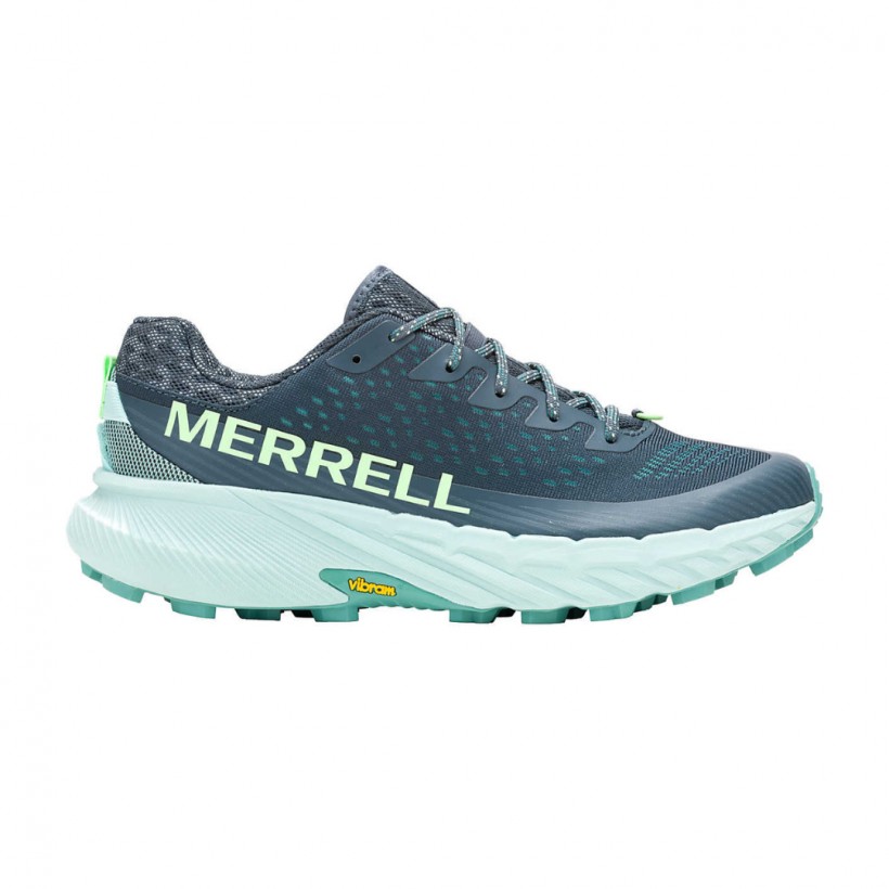 Scarpe Merrell Agility Peak 5 Grigio Verde AW24