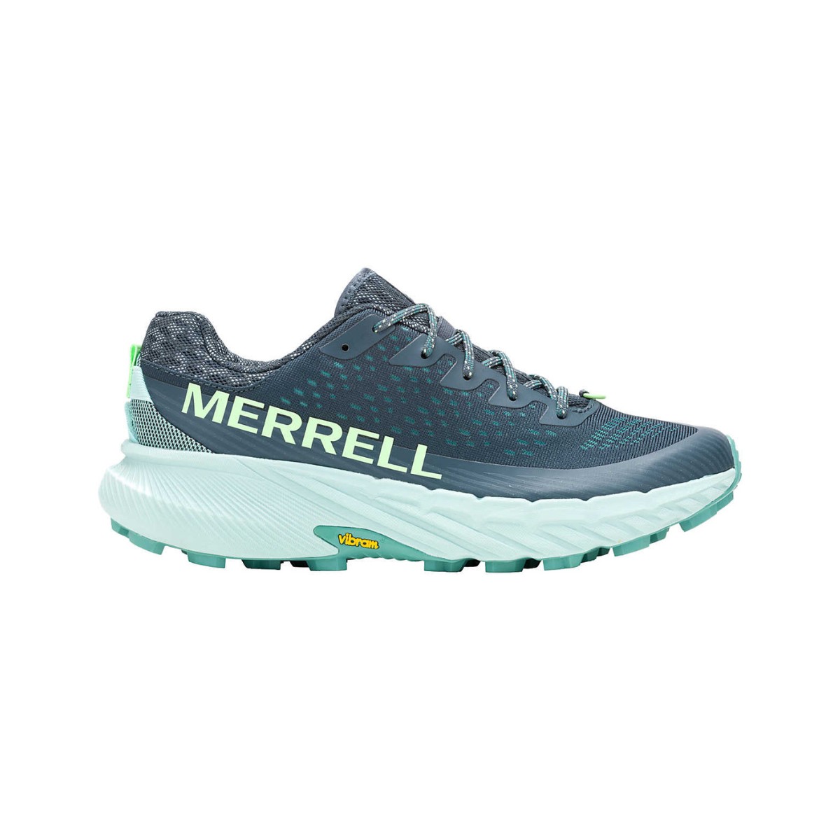 Scarpe Merrell Agility Peak 5 Grigio Verde AW24