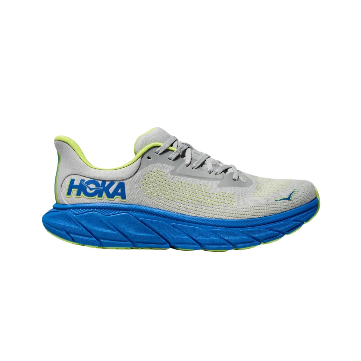 Hoka Arahi 7 Grau Blau AW24 Schuhe, Größe EU 43 1/3