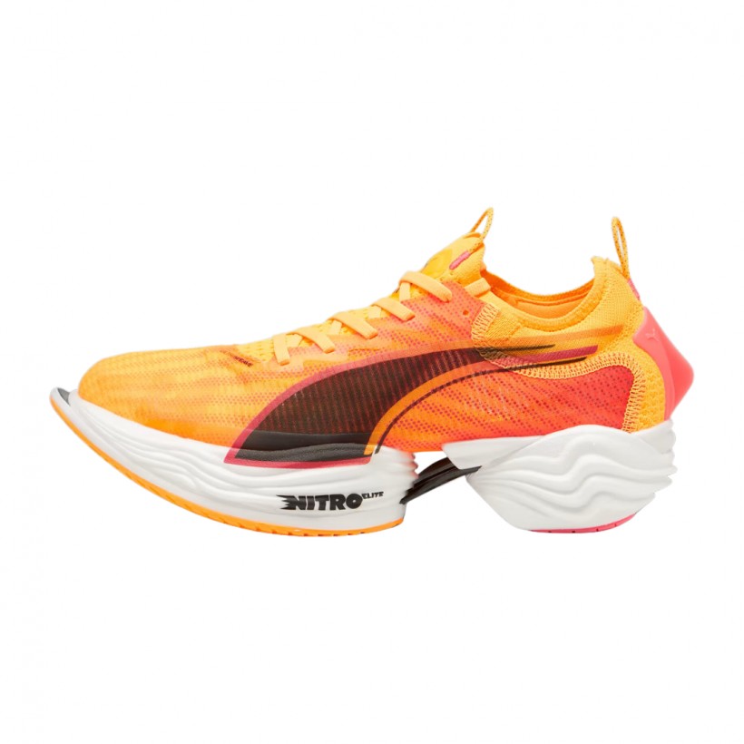 Puma Fast-R NITRO Elite 2 Orange Schwarz AW24 Schuhe