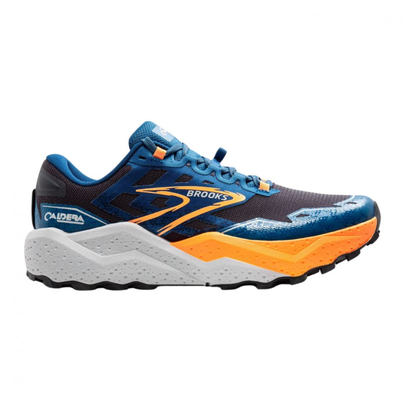 Shoes Brooks Caldera 7 Blue Orange AW24