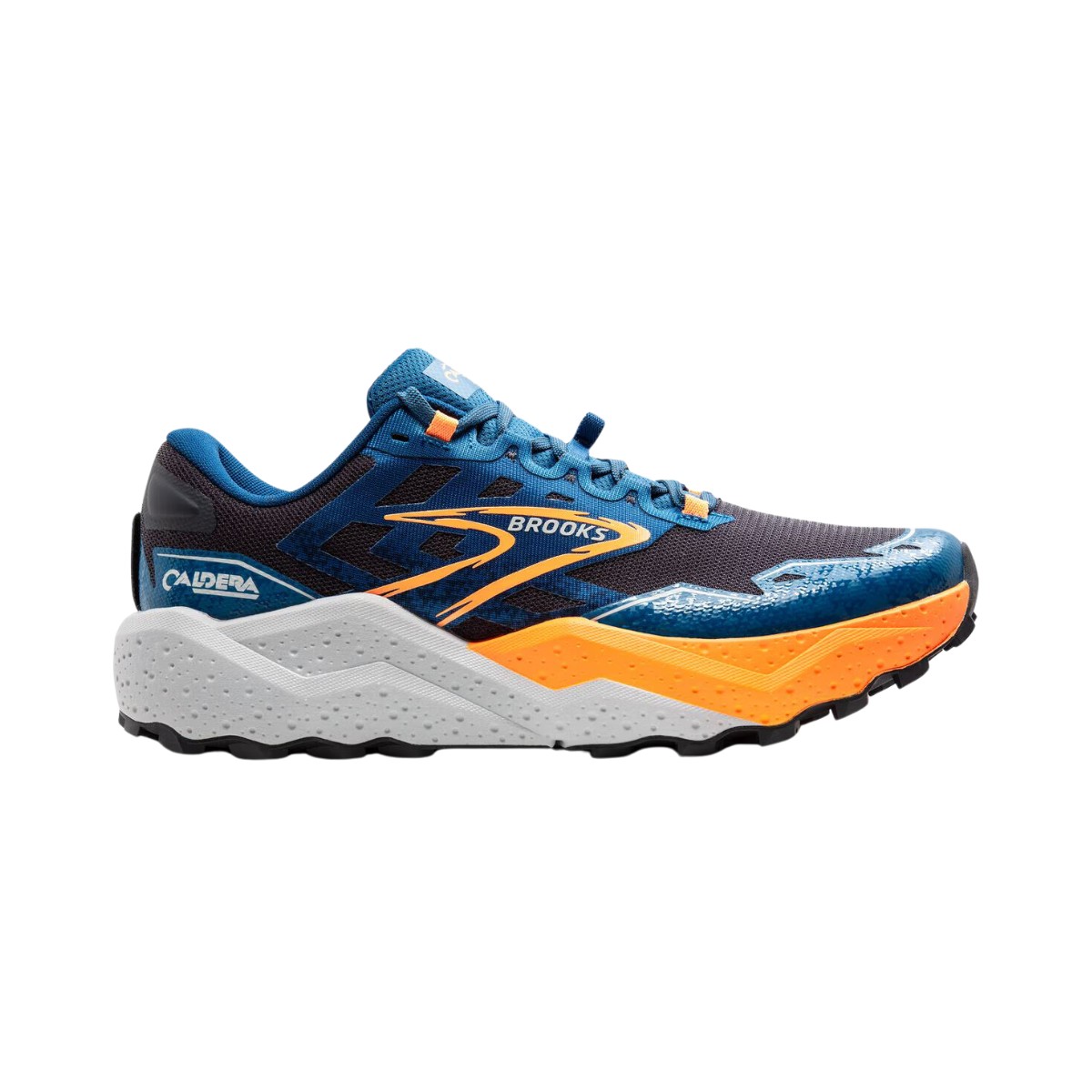 Schuhe Brooks Caldera 7 Blau Orange AW24, Größe 42 - EUR