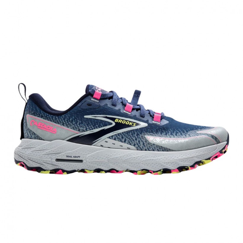 Shoes Brooks Cascadia 18 Gray Blue AW24 Women's