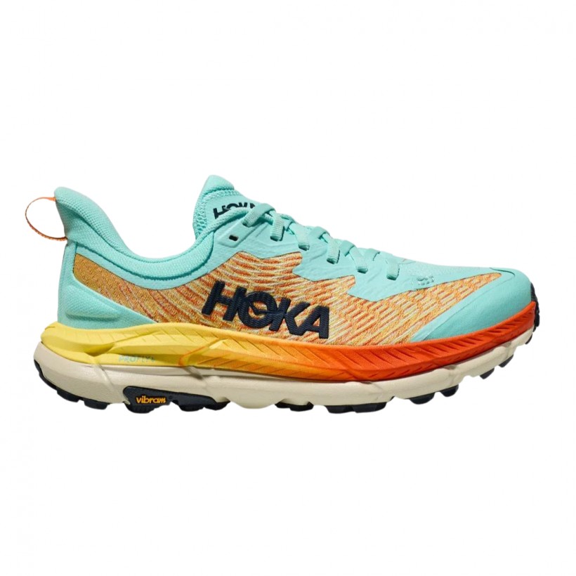 Shoes Hoka Mafate Speed 4 Blue Orange AW24