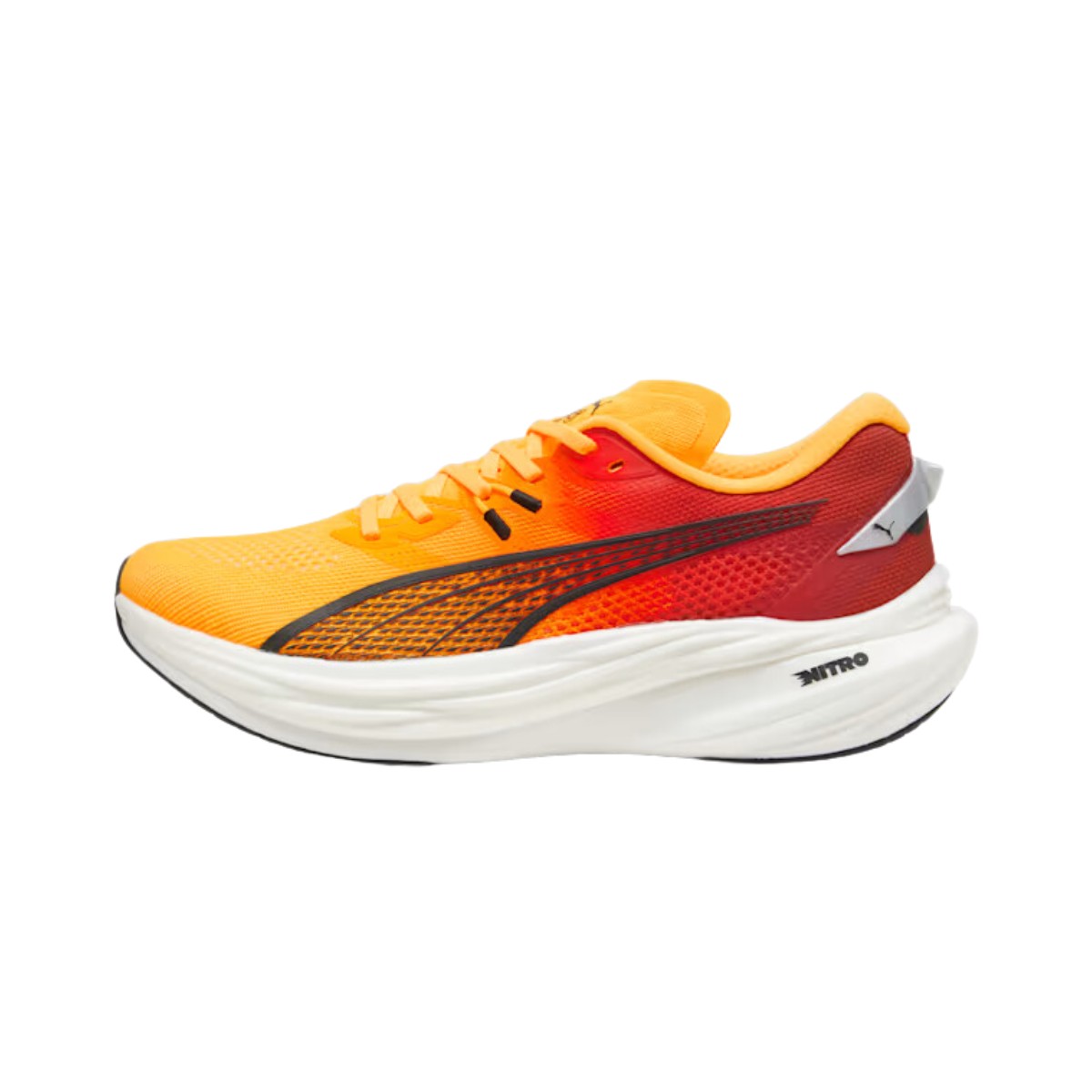 Schuhe Puma Deviate Nitro 3 Orange Rot AW24, Größe 42 - EUR