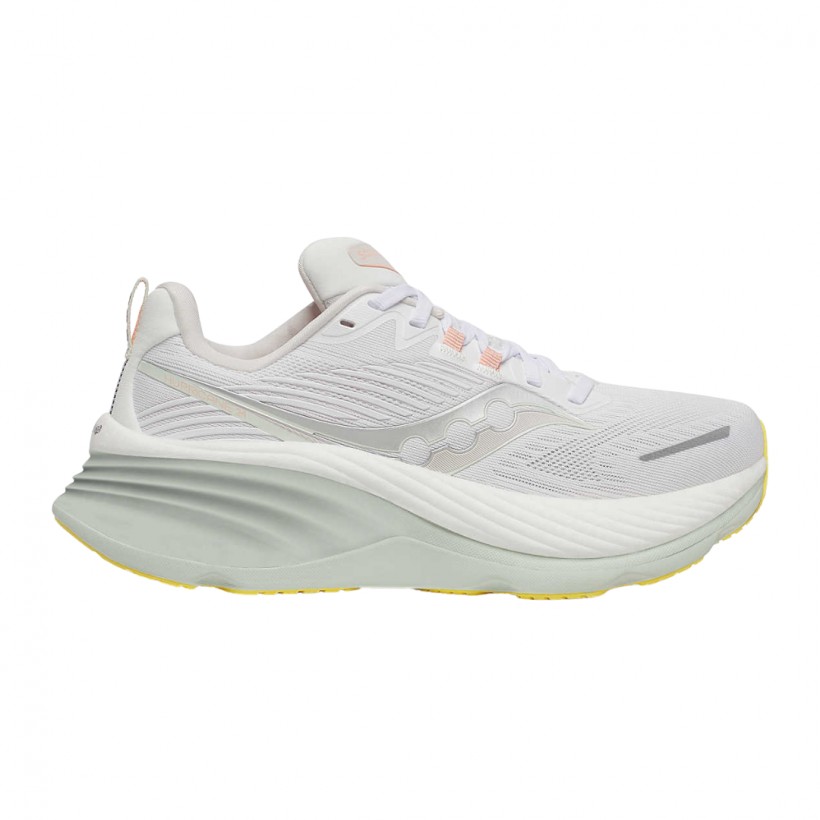 Shoes Saucony Hurricane 24 White Pink AW24 Women