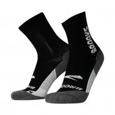 Socks Brooks Ghost Crew Black Gray