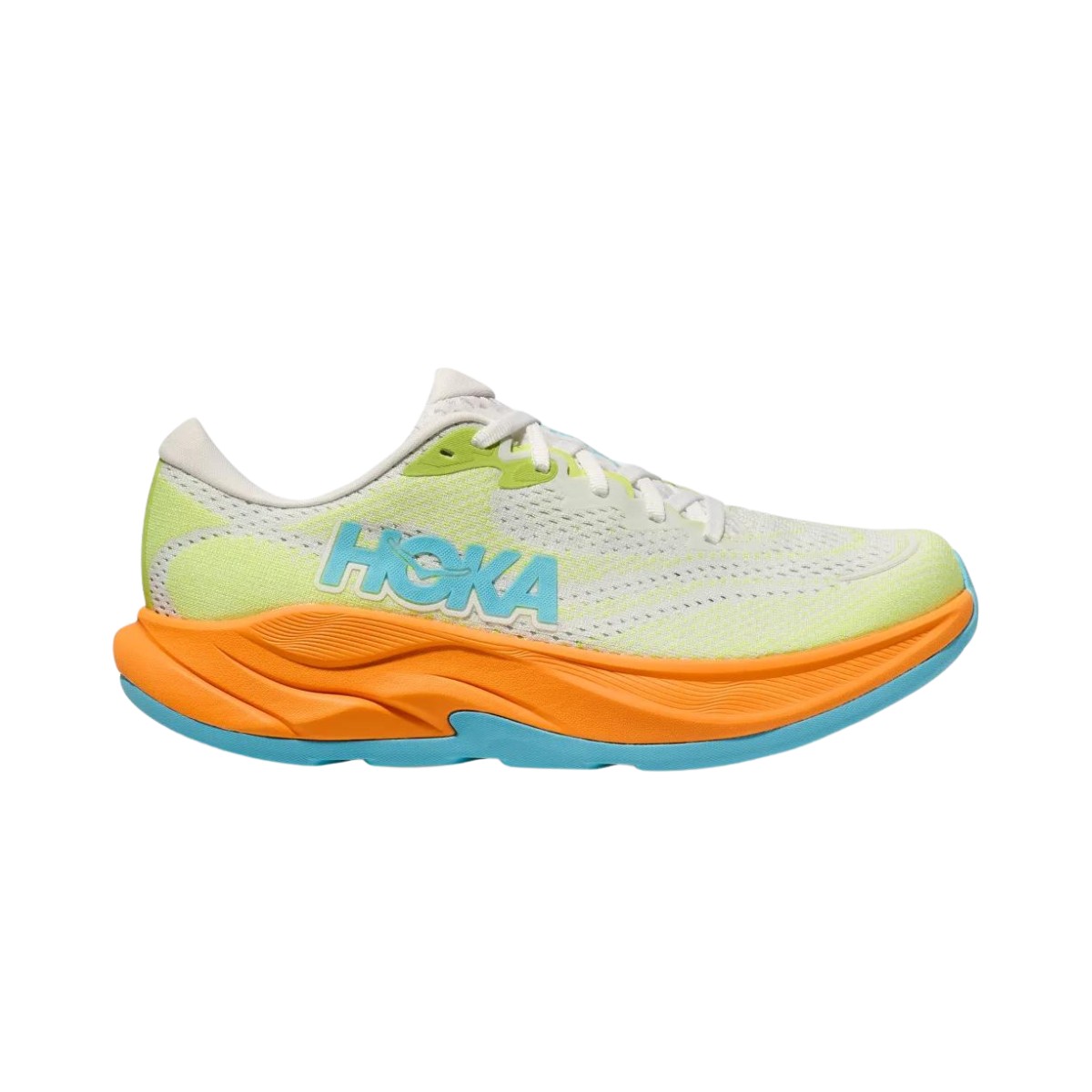 Schuhe Hoka Rincon 4 Grün Orange AW24, Größe EU 45 1/3