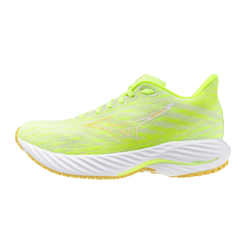 Shoes Mizuno Wave Rider 28 Fluorescent Green AW24 Women's