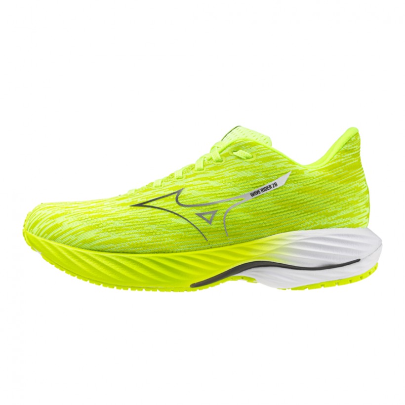 Shoes Mizuno Wave Rider 28 Fluorescent Green AW24