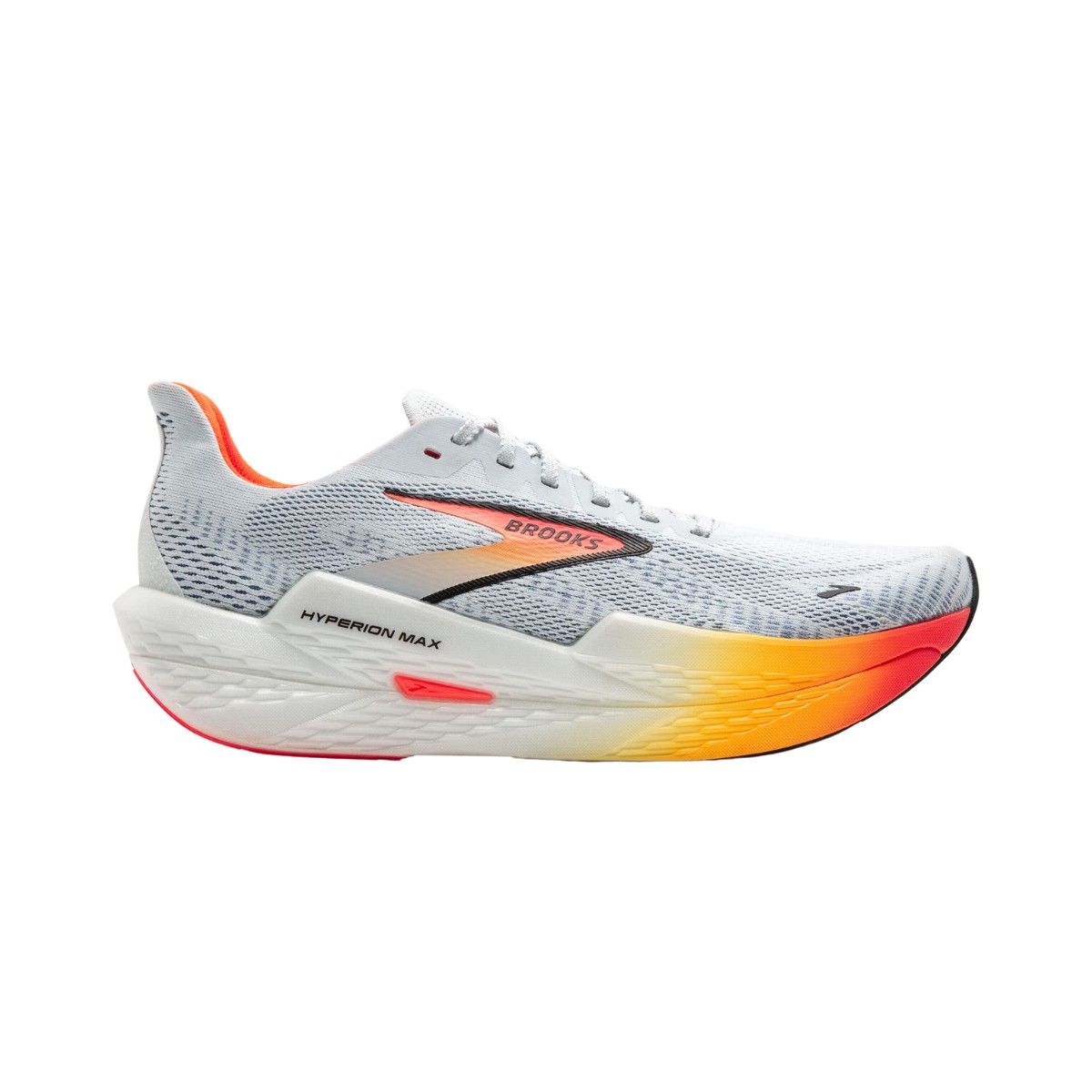 Turnschuhe Brooks Hyperion Max 2 Grau Orange AW24, Größe 44 - EUR