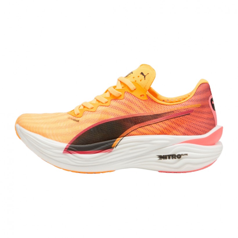 Shoes Puma Deviate Nitro Elite 3 Orange Pink  Women