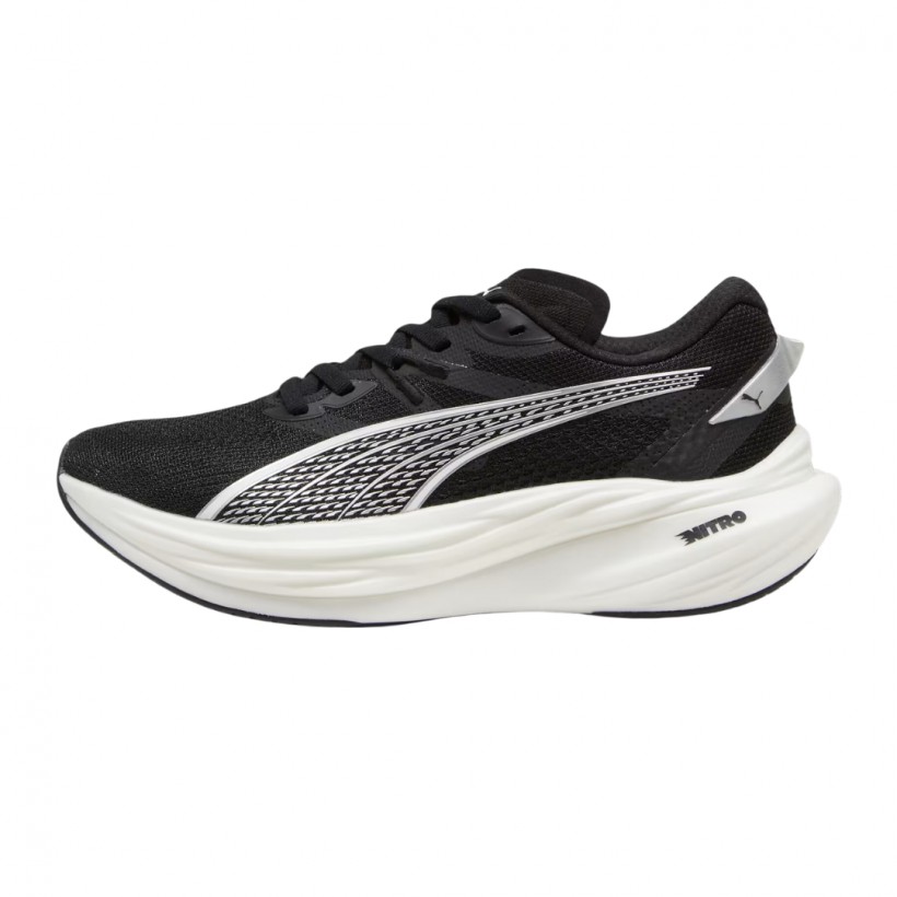 Shoes Puma Deviate Nitro 3 Black White AW24 Women