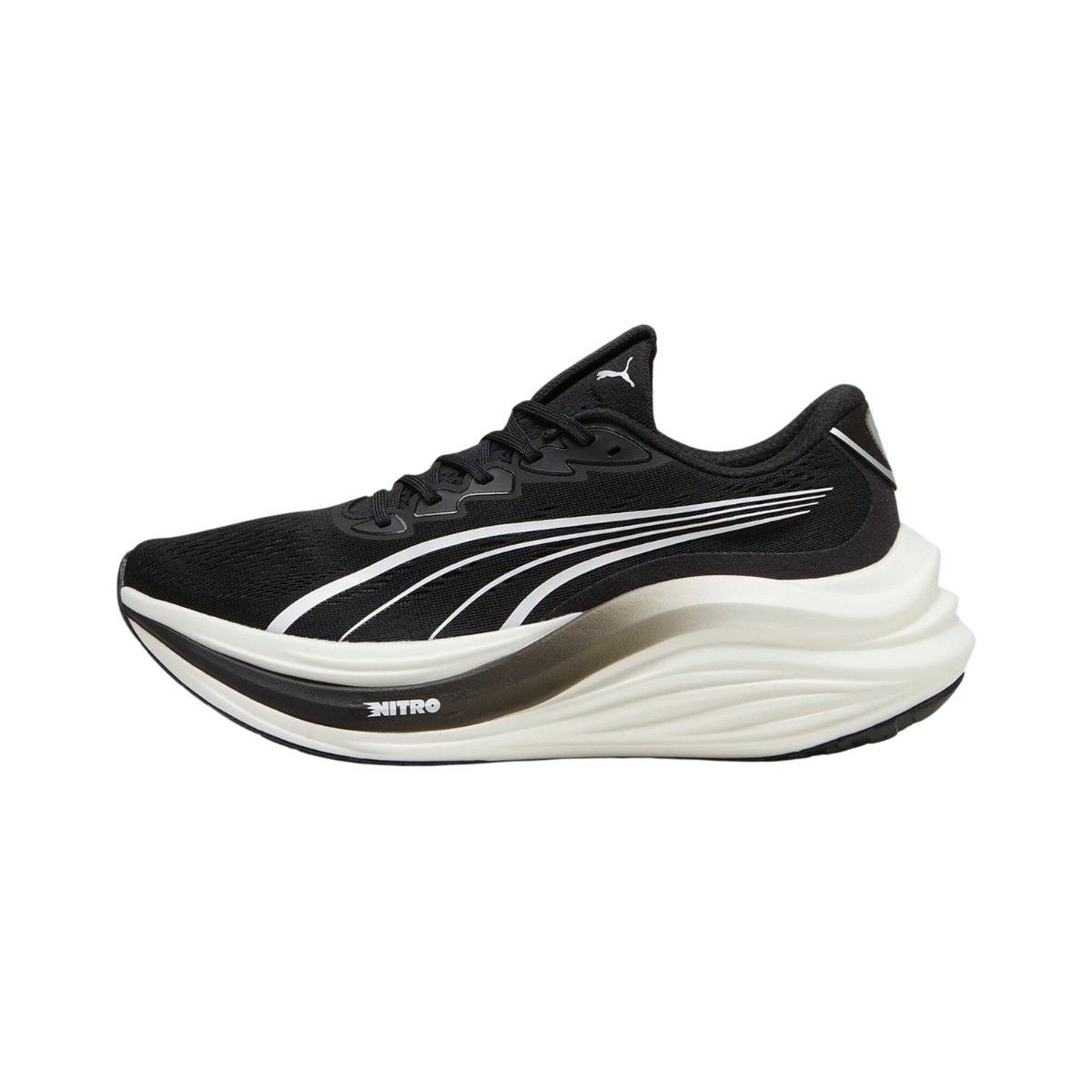 Puma MagMax Nitro Schwarz Weiß AW24 Turnschuhe, Größe 42 - EUR