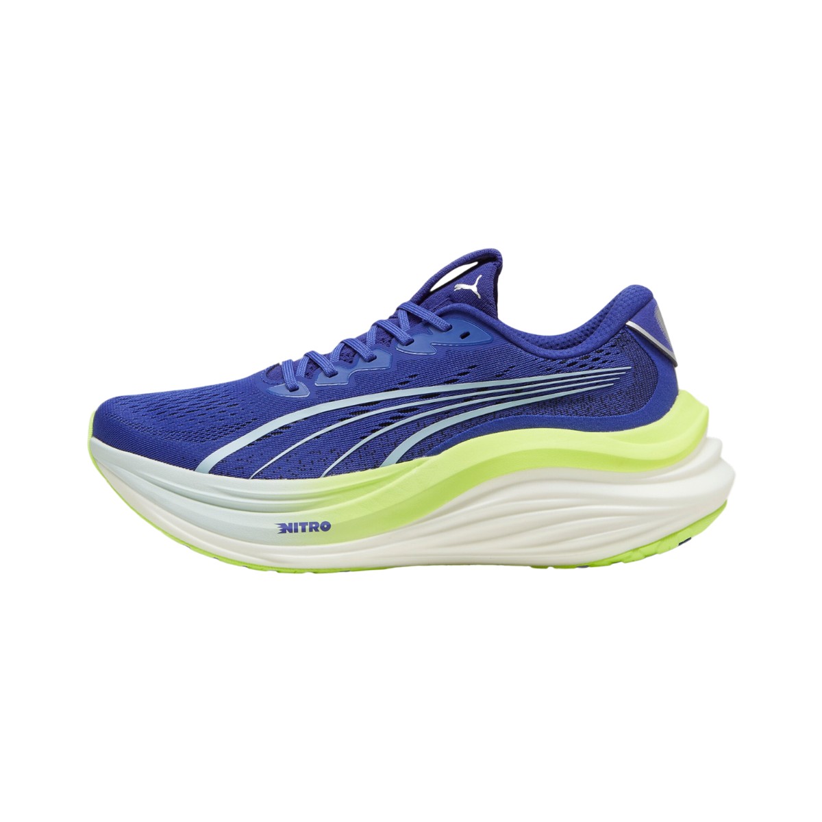 Puma MagMax Nitro Blau Grün AW24 Turnschuhe, Größe 42 - EUR