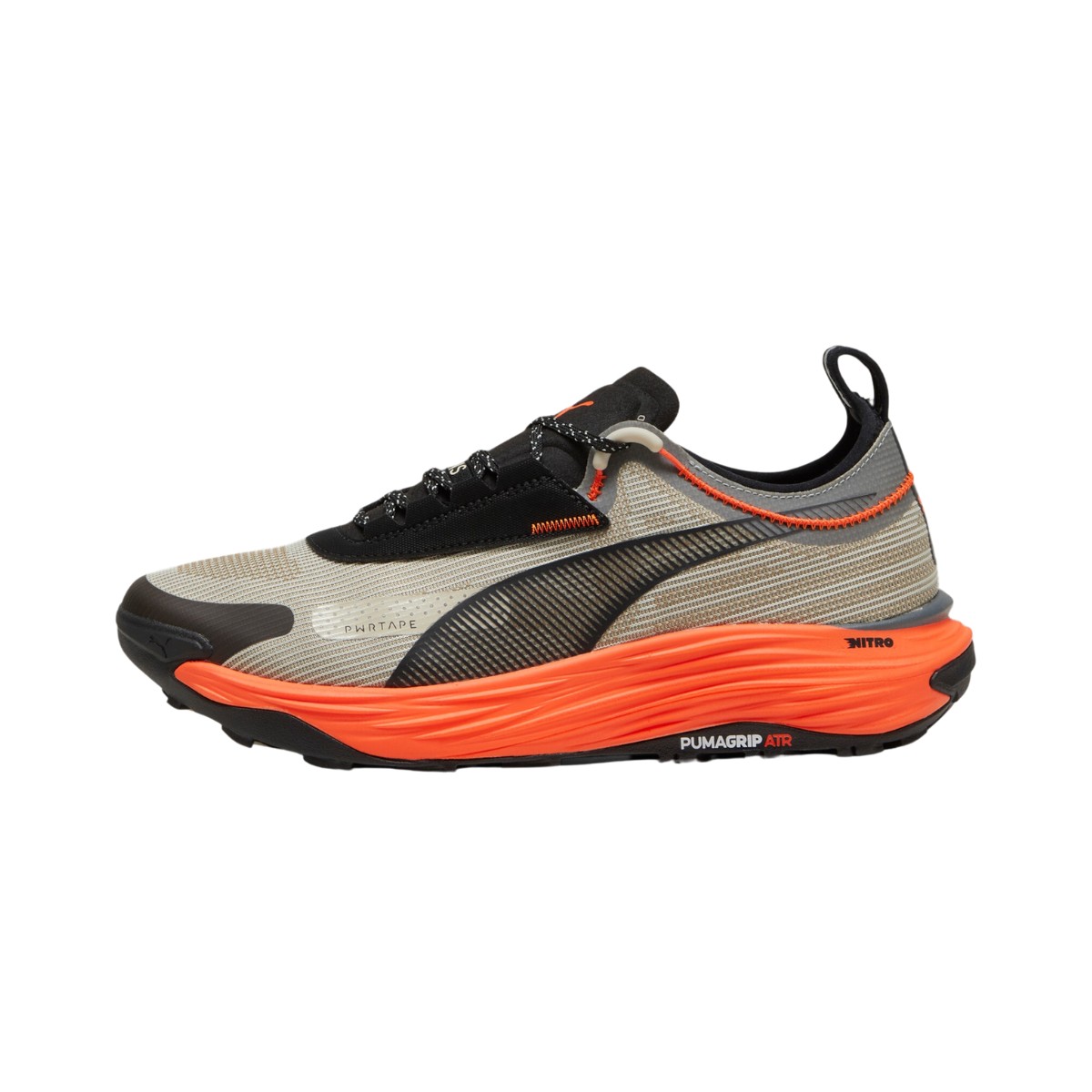 Puma Voyage Nitro 3 Schuhe Schwarz Orange AW24