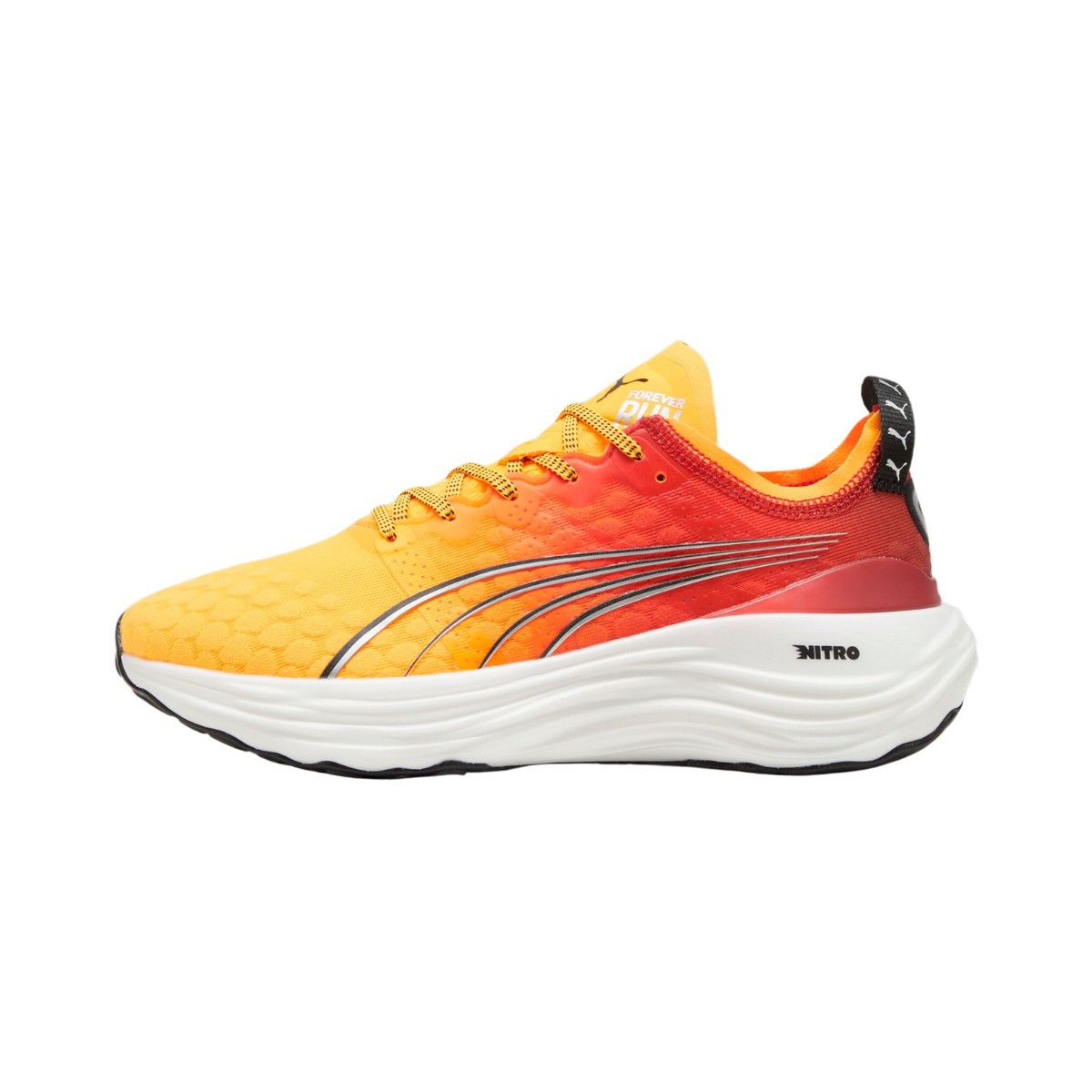 Puma ForeverRun NITRO Orange Rot AW24 Damenschuhe, Größe 39 - EUR