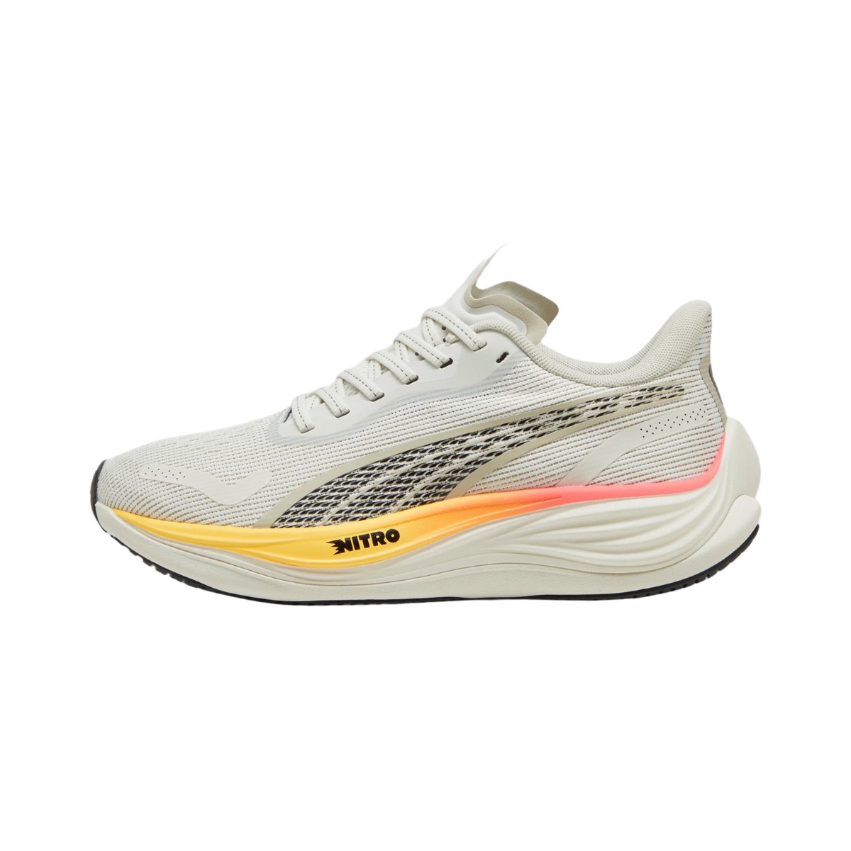 Baskets Puma Velocity Nitro 3 Gris Orange AW24 Femme