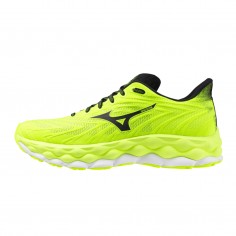 Shoes Mizuno Wave Sky 8 Fluor Yellow Black AW24