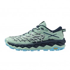 Mizuno Wave Mujin 10 Green Navy Blue Women's Shoes AW24