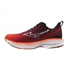 Mizuno Wave Rider 28 Amsterdam Red Black AW24 Shoes