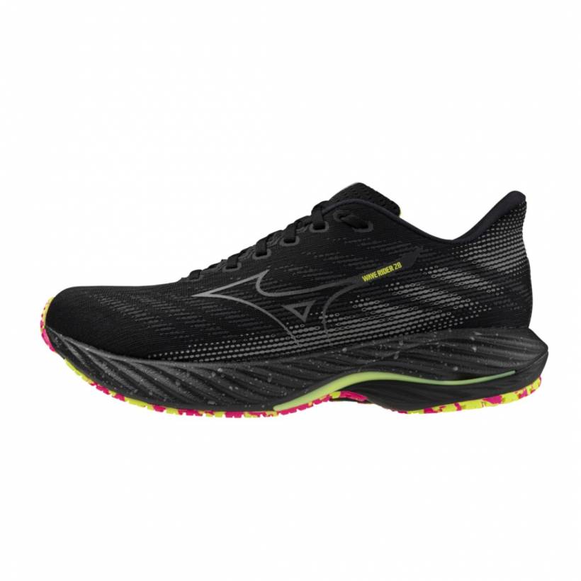 Tênis Mizuno Wave Rider 28 Preto 