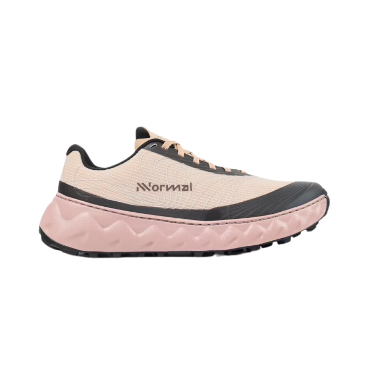 NNormal Tomir 2.0 Pink Schwarz AW24 Unisex-Sneaker, Größe EU 42