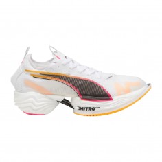 Tênis Puma Fast-R NITRO Elite 2 Branco Laranja AW24