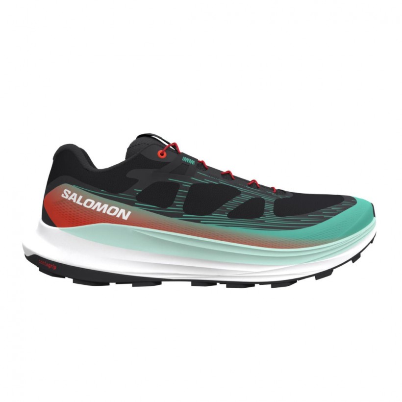 Salomon Ultra Glide 2 Shoes Black Green AW24