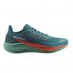 Scarpe Salomon Aero Blaze 2 Blu Arancione AW24