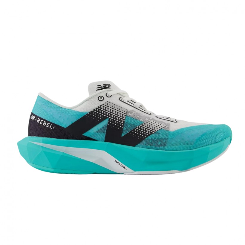 New Balance FuelCell Rebel v4 Blau Weiß  Turnschuhe