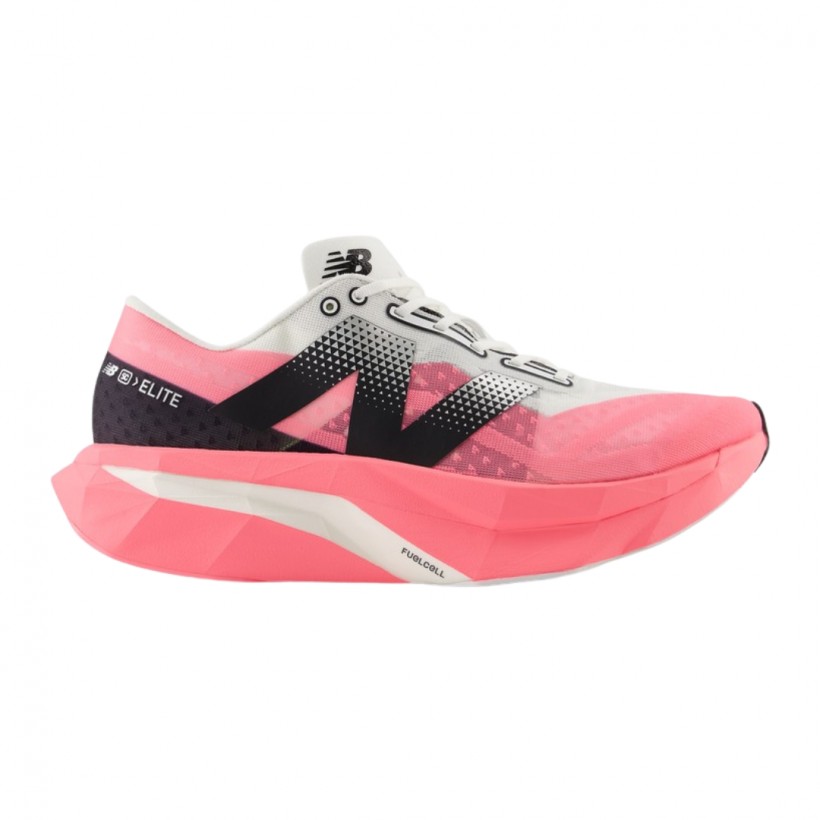 Scarpe New Balance Supercomp Elite V4 Rosa Bianco 