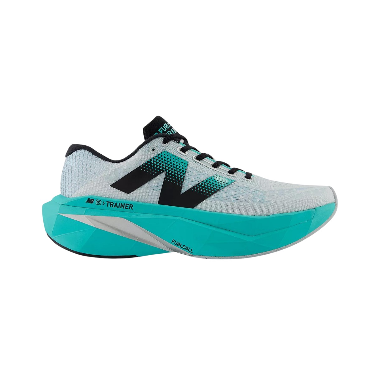 New Balance FuelCell SuperComp Trainer v3 Schuhe Blau Weiß AW24, Größe 42 - EUR