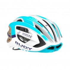 Rudy Project Egos Team Bahrain 2024 Victorious Helmet Blue White