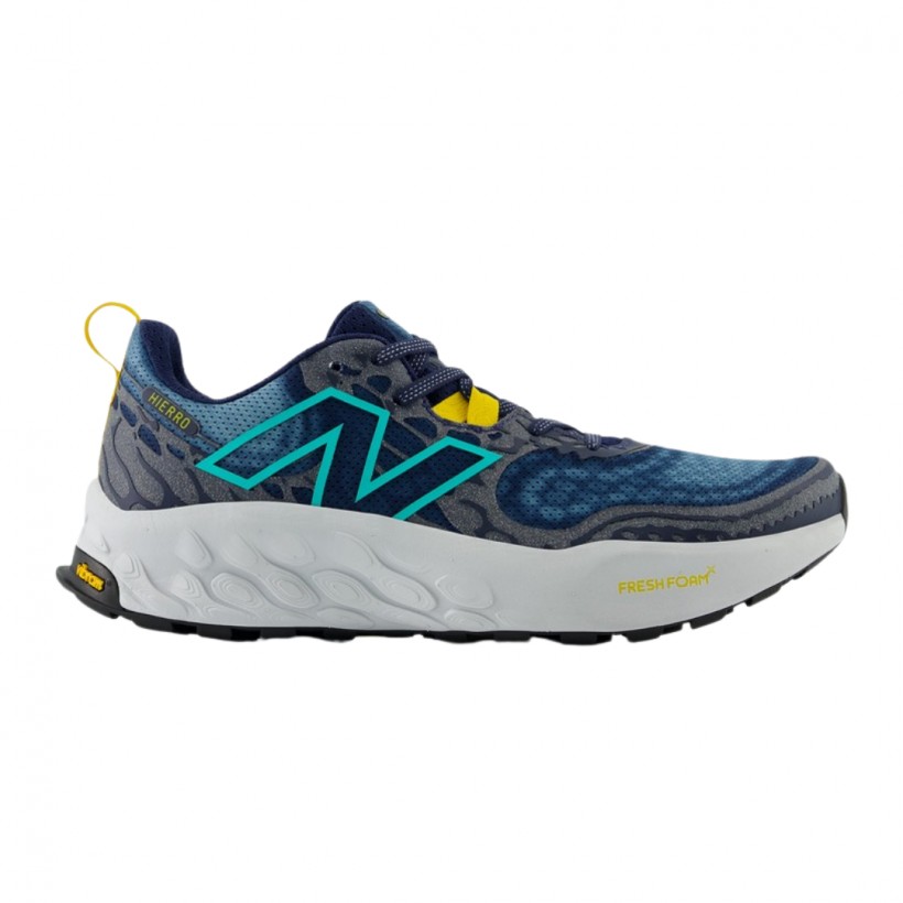 New Balance Fresh Foam X Hierro v8 Schuhe Blau Grau