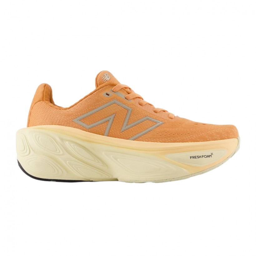 Chaussures New Balance Fresh Foam X More v5 Orange AW24 pour femmes