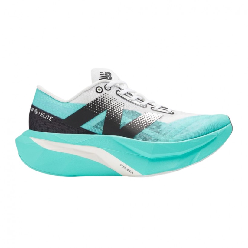 Buty damskie New Balance FuelCell SuperComp Elite v4 Niebiesko-białe 