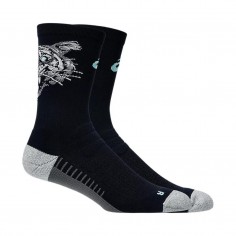 Asics Performance Run Crew Socks Black Blue