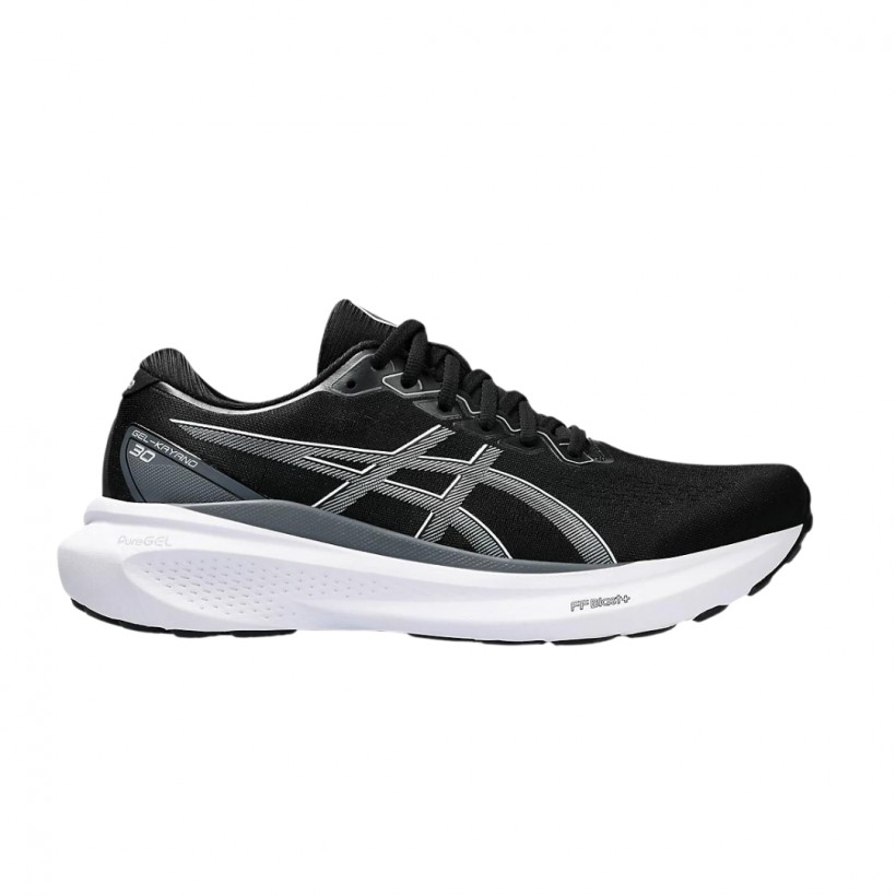 Asics Gel-Kayano 30 Wide Black White Shoes