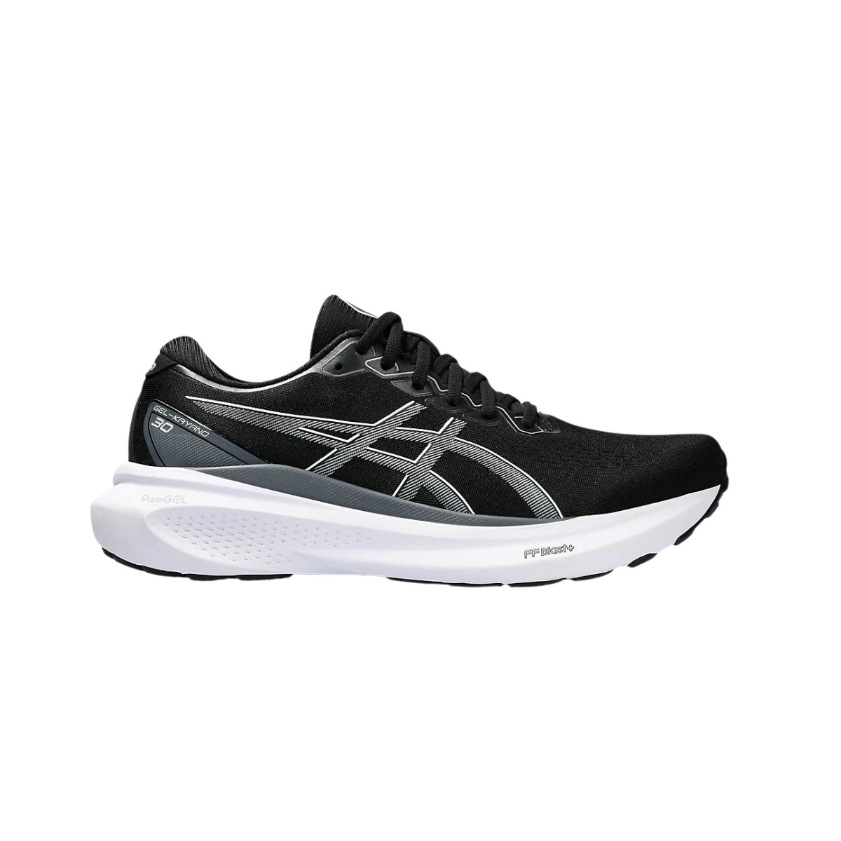 Asics Gel-Kayano 30 Wide Schwarz Weiß Schuhe, Größe 43,5 - EUR