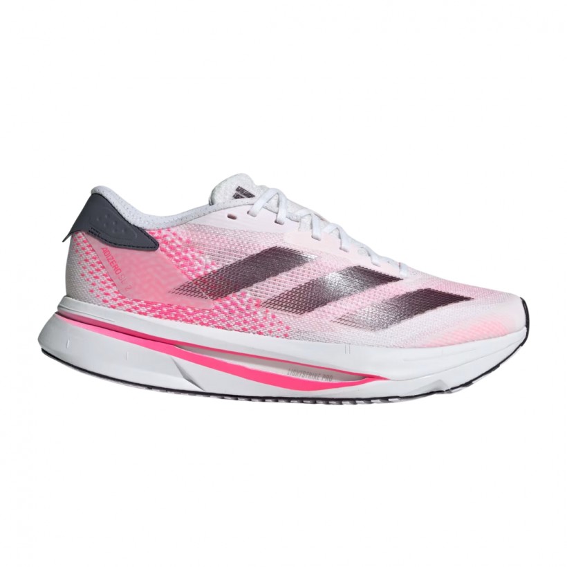 Adidas Adizero SL2 White Pink AW24 Women's Running Shoes