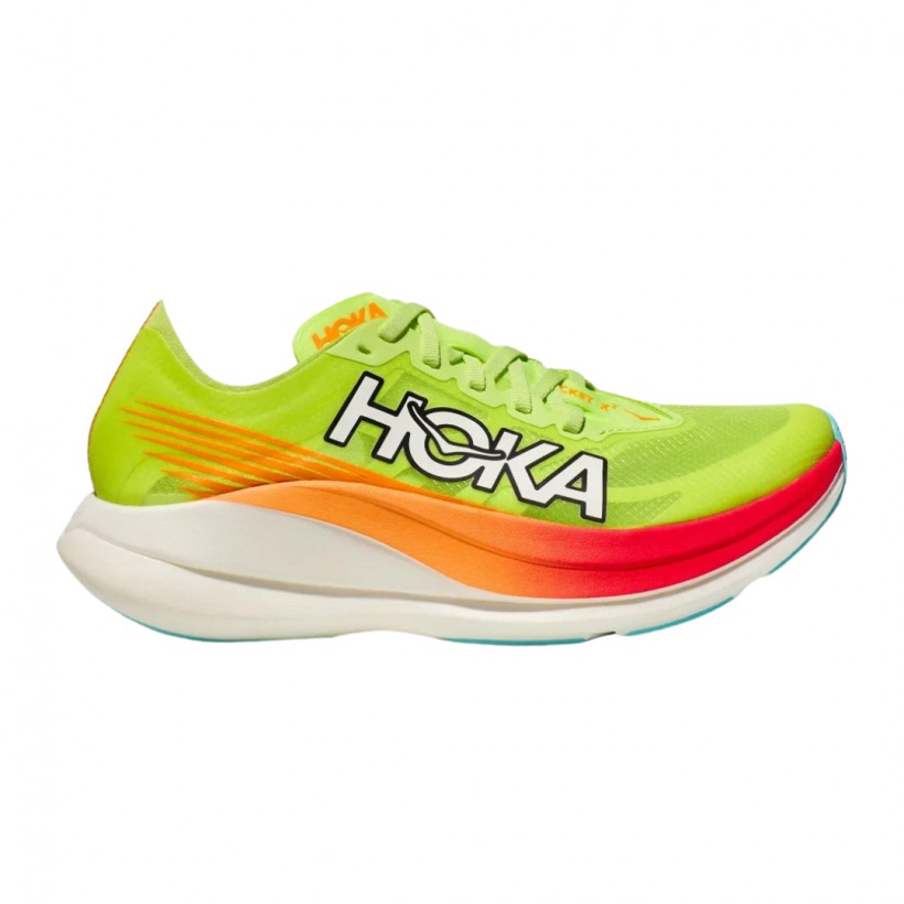 Buty uniseks Hoka Rocket X 2 Żółto-Pomarańczowe