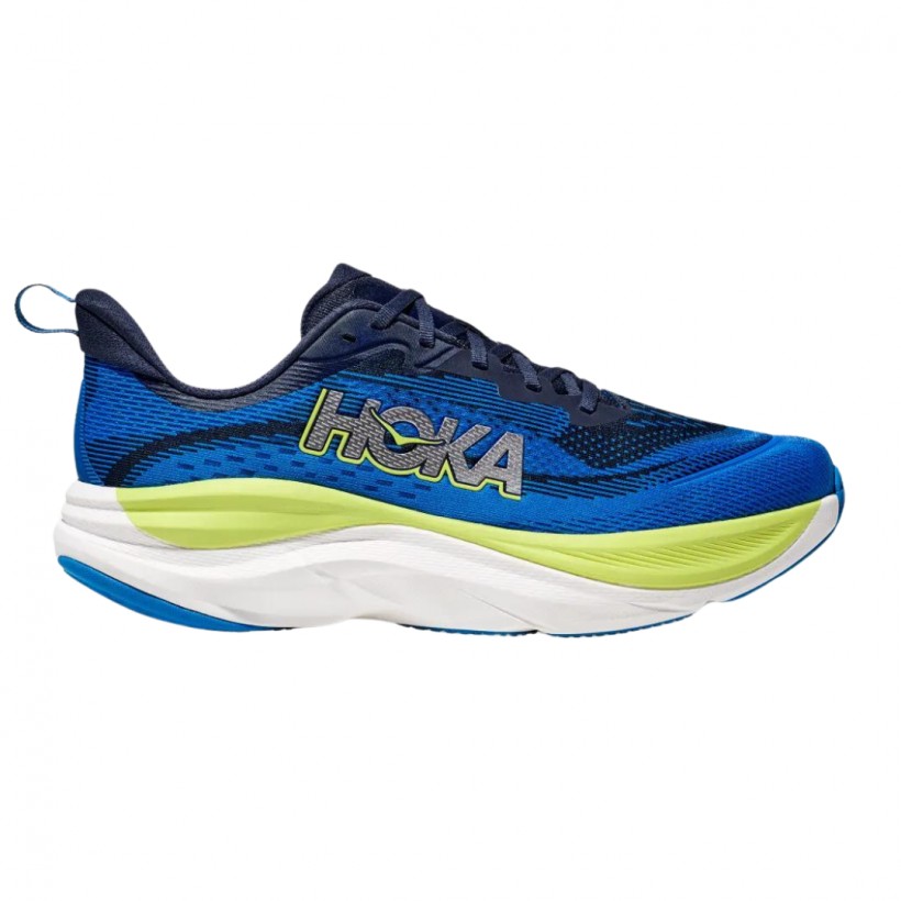 Hoka Skyflow Sneakers Blue Yellow AW24