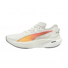 Puma Deviate Nitro 3 White Orange AW24 Sneakers